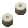 Civic Industrie Butoir De Porte-Lot de 2 butoirs de sol Maxigom MADE IN FRANCE en élastomère blanc. Diamètre 40mm et hauteur 25mm.