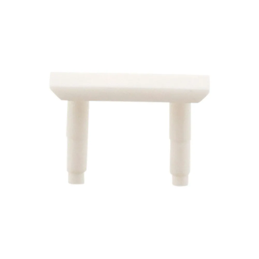 Zenitech Cache-Prise-Lot de 6 caches prises 2P/2P+T 6A ou 16A - Blanc -