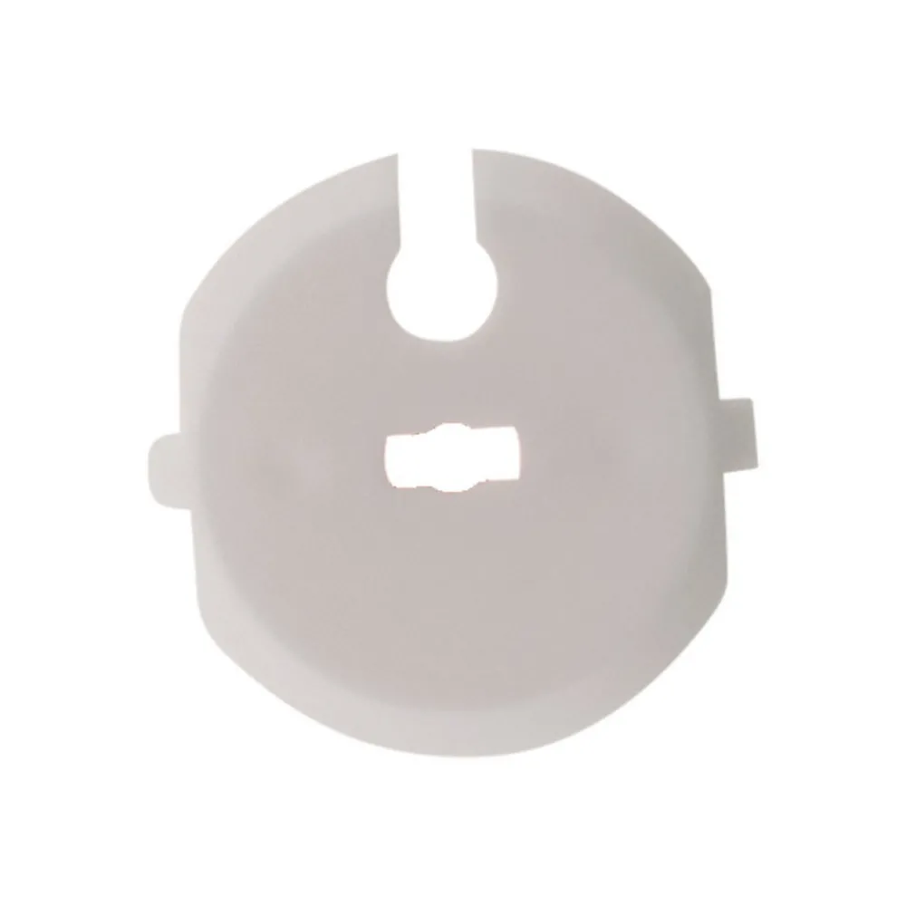 Zenitech Cache-Prise-Lot de 3 caches prises 2 P+T + clef - Blanc -