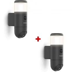 Thomson Caméra De Surveillance-Lot de 2 caméras extérieures connectées, rotatives, motorisées - Rheita 100 -