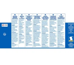 Semin Colle Papier Peint-Lot de 5 Colles pour Toiles de Verre et Revêtements Muraux Légers Sem Murale, Prêt à l'Emploi, Seau 5 kg