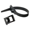 Zenitech Lot de 25 colliers de câblage 9x 180mm - Noir -