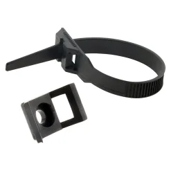 Zenitech Lot de 25 colliers de câblage 9x 180mm - Noir -