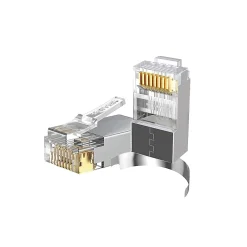 Unitek Lot de 50 connecteurs RJ45 CAT7 blindé