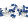 Lem Select Lot de 25 - Cosse à œillet bleue diam10 mm avec manchon cuivre - câble 1,5-2,5 mm²