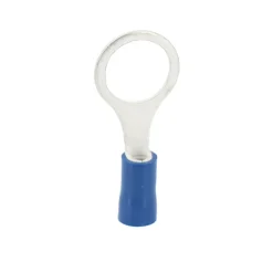 Lem Select Lot de 25 - Cosse à œillet bleue diam10 mm avec manchon cuivre - câble 1,5-2,5 mm²