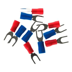 Zenitech Fixation Et Raccordement Du Câble-Lot de 50 cosses assorties + pince à sertir -