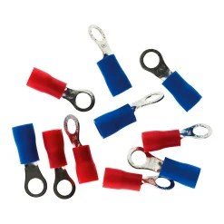 Zenitech Fixation Et Raccordement Du Câble-Lot de 50 cosses assorties + pince à sertir -