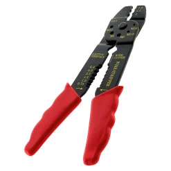 Zenitech Fixation Et Raccordement Du Câble-Lot de 50 cosses assorties + pince à sertir -
