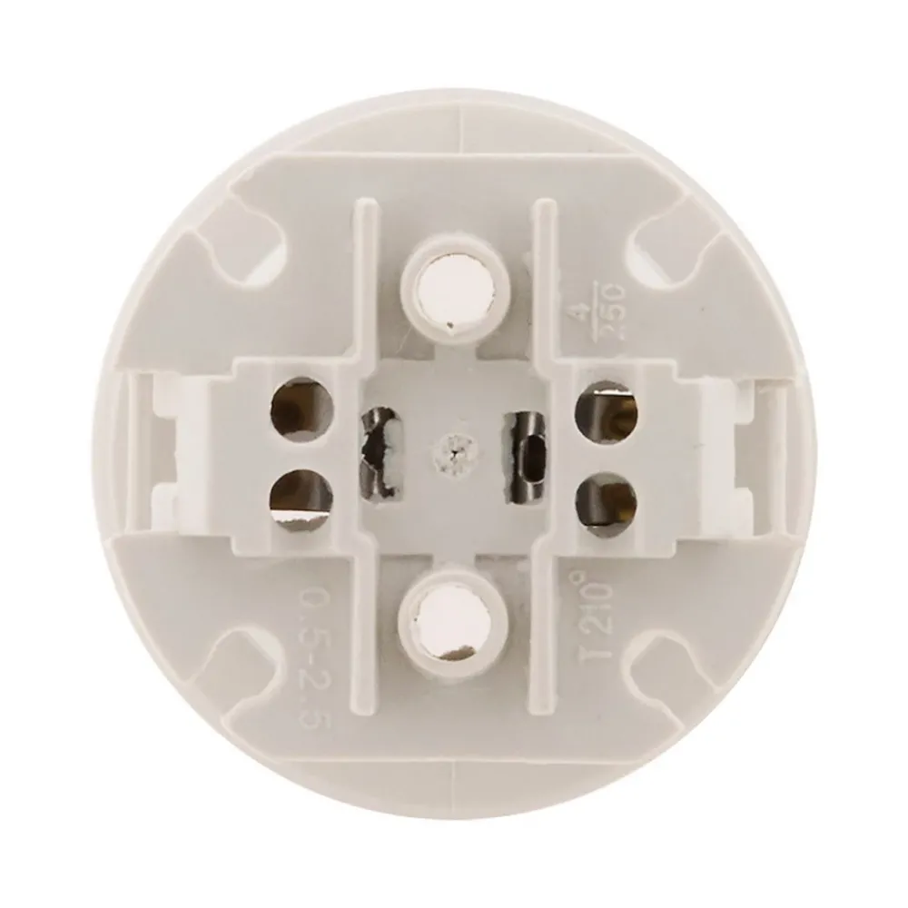 Zenitech Lot de 10 douilles de chantier E27 sans bague -