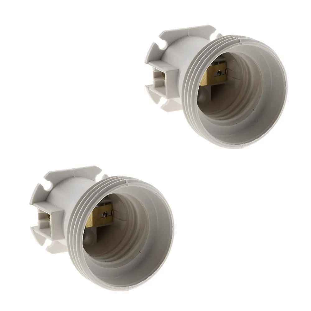Zenitech Lot de 10 douilles de chantier E27 sans bague -