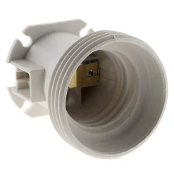 Zenitech Lot de 10 douilles de chantier E27 sans bague -