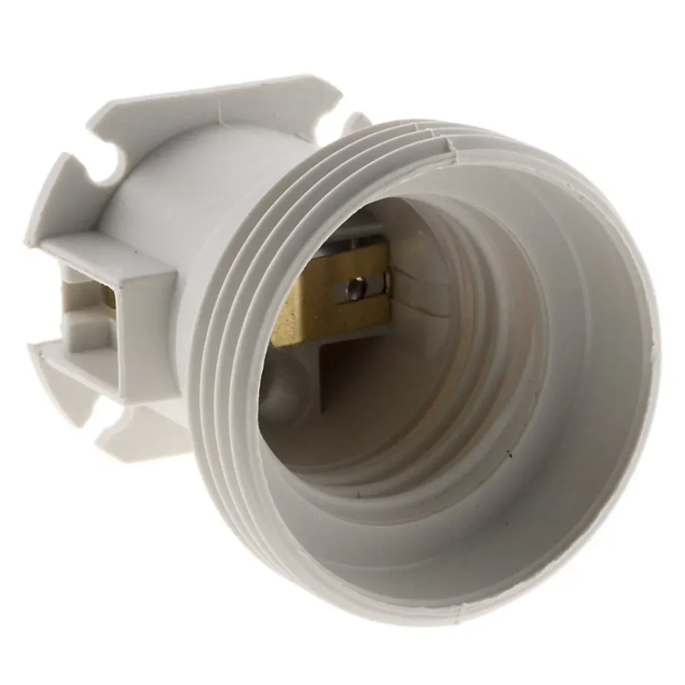 Zenitech Lot de 10 douilles de chantier E27 sans bague -