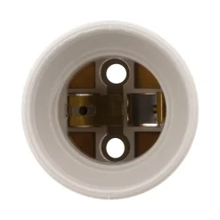 Zenitech Lot de 10 douilles de chantier E27 sans bague -