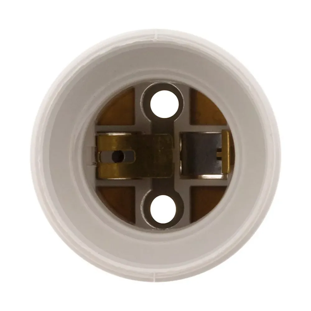 Zenitech Lot de 10 douilles de chantier E27 sans bague -