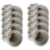 Zenitech Douille Électrique-Lot de 50 douilles de chantier E27 sans bague -