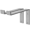 Ml-Design Equerre De Fixation-Lot de 2 Equerres d'Etagere murale support robuste en métal gris
