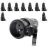 Zenitech Lot de 10 fiches caoutchouc femelles 16A 2P+T -