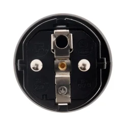 Zenitech Lot de 10 fiches caoutchouc mâles 16A 2P+T -