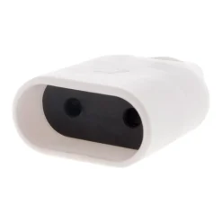 Zenitech Fiche Électrique-Lot de 10 fiches femelles 2P 6A - Blanc -