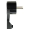 Zenitech Lot de 5 fiches mâles 16A extraplate - Noire -