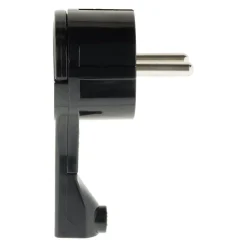 Zenitech Lot de 5 fiches mâles 16A extraplate - Noire -
