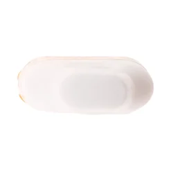 Zenitech Fiche Électrique-Lot de 10 fiches mâles 2P 6A latérales - Blanc -