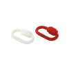 Thirard Chaîne-Lot de 2 maillons rapides 6mm, rouge/blanc -