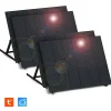 Kyf Lot de 4 panneaux solaires prémontés 840 W connectés Wi-Fi