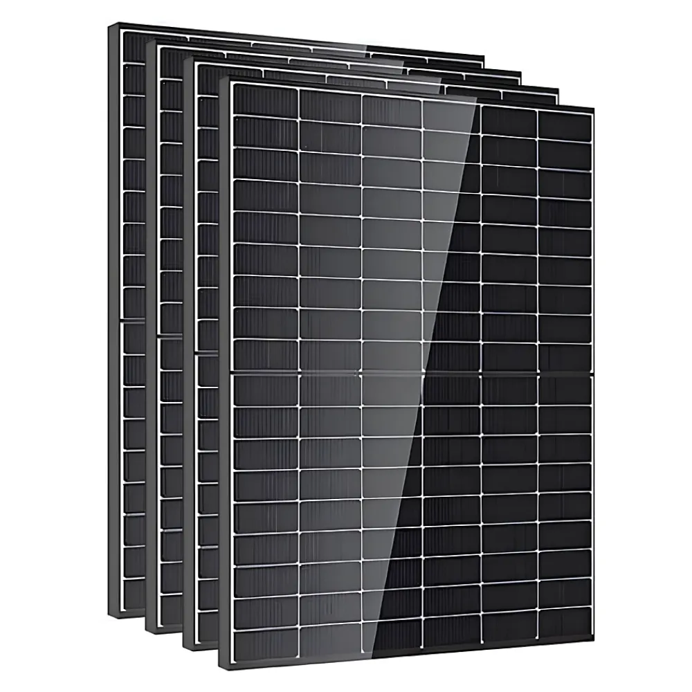 Dmegc Panneau Solaire À Composer-Lot de 4 Panneaux solaires 450Wc Bifacial - Bi-verre