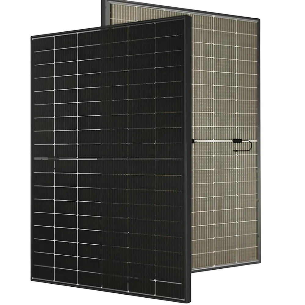Dmegc Lot de 2 Panneaux solaires 450Wc Bifacial - Bi-verre