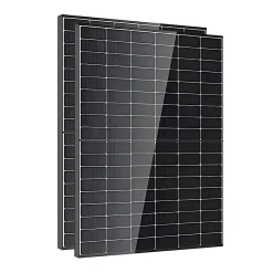 Dmegc Lot de 2 Panneaux solaires 450Wc Bifacial - Bi-verre