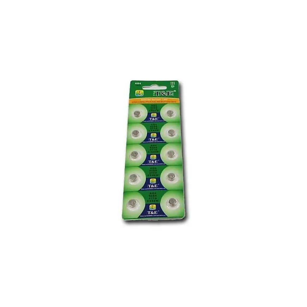 Jod1 Pile Alcaline-Lot de 10 piles bouton 377a, 626a