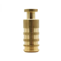 Linxor Lot de 20 pitons escamotables en laiton - Diam 20 mm -