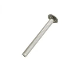 Linxor Lot de 10 pitons fixes d'ancrage droit - Diam 8 x 80 mm -