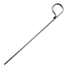 Linxor Lot de 10 pitons fixes gazon en inox 29 cm -