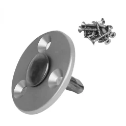 Linxor Piton À Visser-Lot de 20 pitons télescopiques en inox pour plage en bois -