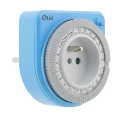 Otio Prise Étanche-Lot de 2 programmateurs mécaniques - Bleu -