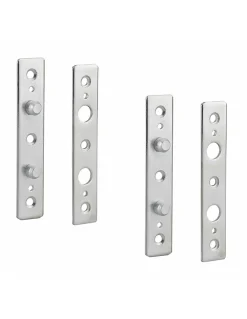 Thirard Patte De Fixation-Lot de 2 protège-gonds, acier zingué -