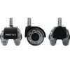 Finebuy Roulette Et Roue-Lot de 5 Roulettes Universelles Robustes à Roulement Moderne Pivotant