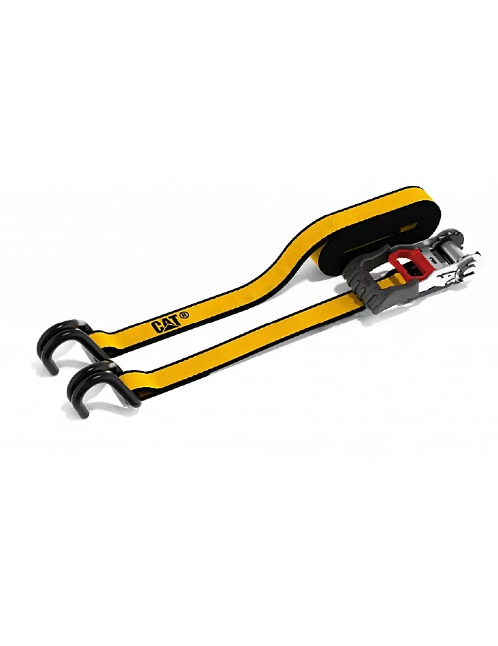 Caterpillar LOT DE 2 SANGLES D' ARRIMAGE A CLIQUET AVEC CROCHETS