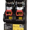 Caterpillar LOT DE 2 SANGLES D' ARRIMAGE A CLIQUET AVEC CROCHETS