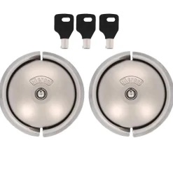 Meroni Lot de 2 serrures antivol utilitaire UFO Classic