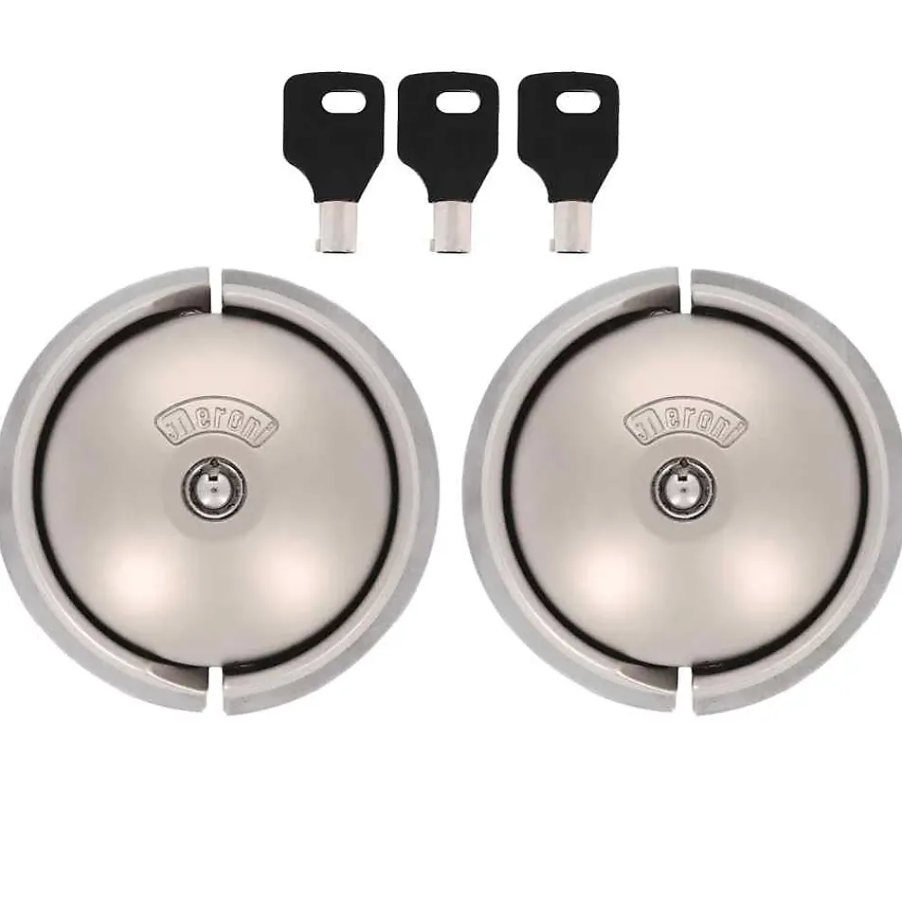 Meroni Lot de 2 serrures antivol utilitaire UFO Classic