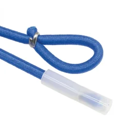 Linxor Sangle-Lot de 10 tendeurs cabiclic - 1 embout et 1 boucle - 120 cm - Bleu -