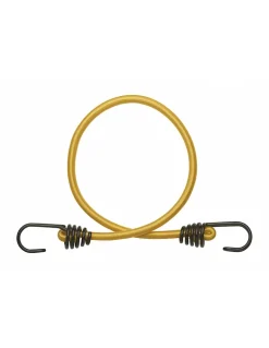 Thirard Lot de 2 tendeurs en caoutchouc à crochets, 8mmx60cm, jaune -