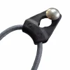 Linxor Sangle-Lot de 10 tendeurs sandows sécurisés et normés avec passant piton - Gris -