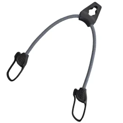 Linxor Sangle-Lot de 10 tendeurs sandows sécurisés et normés avec passant piton - Gris -