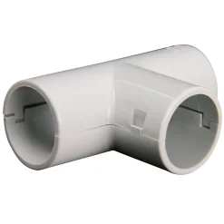 Zenitech Fixation Et Raccordement Du Câble-Lot de 10 Tés pour tube IRL diamètre 16mm - Gris -