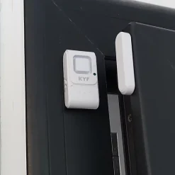 Kyf Lot de 6 x Mini alarme fenêtre/porte (Avec fonction carillon)